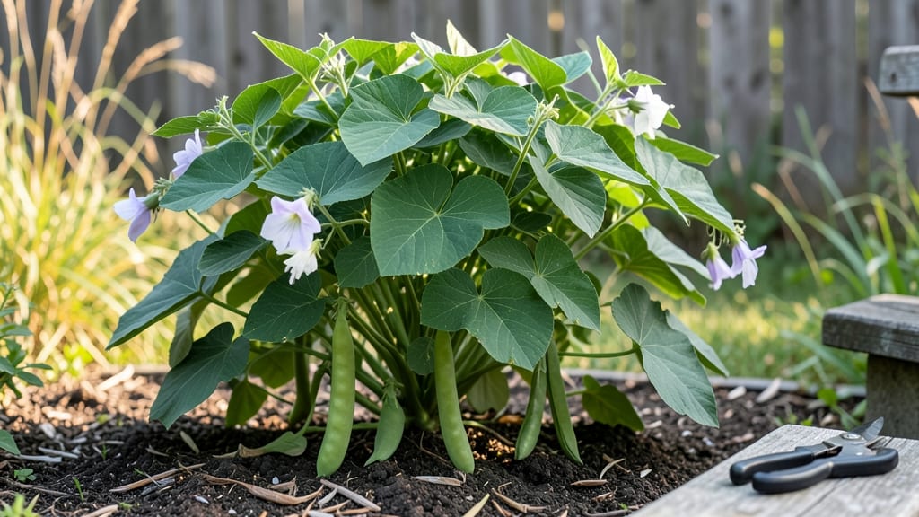 Full Grown Lima Bean Plant: Trellis-Free Heights & Harvest Timelines by Variety