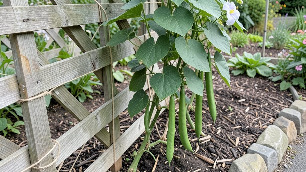 Long Bean Trellis: Vertical Garden Space-Saver for Heavy Harvests