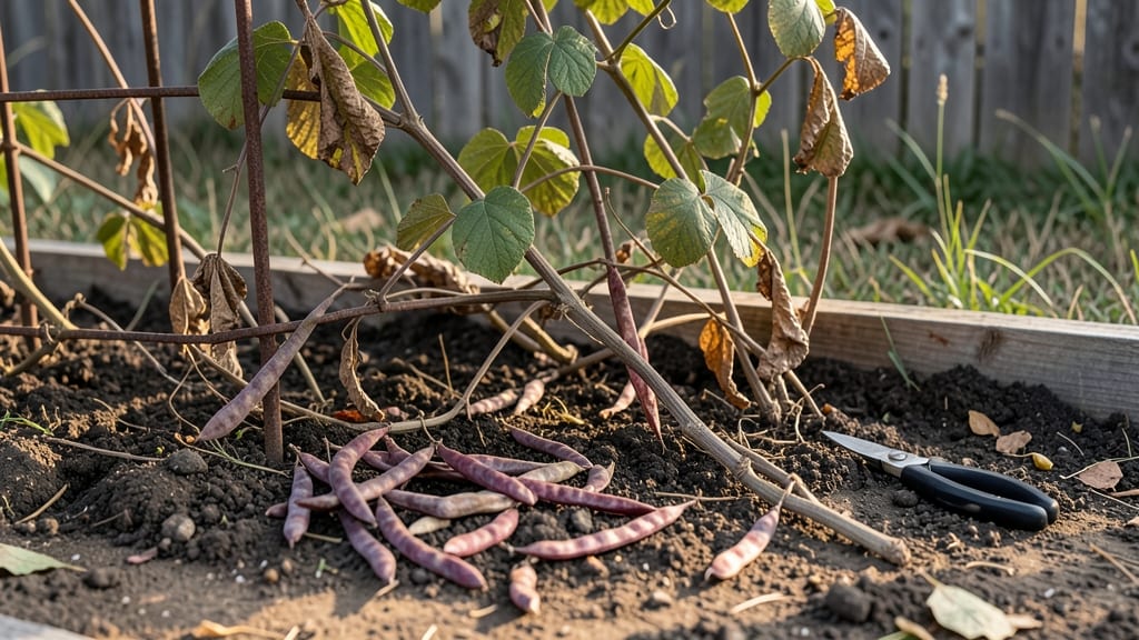 Dried Scarlet Runner Beans: Pole-Climbing Abundance in 75 Days