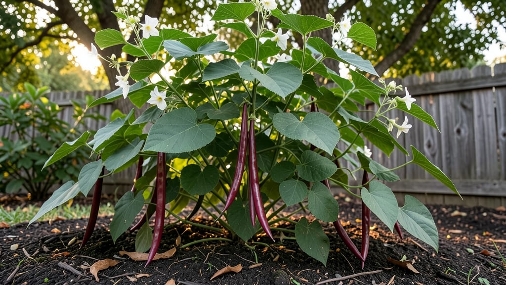Red Yardlong Beans: Pole-Climbing Harvest in 60 Days