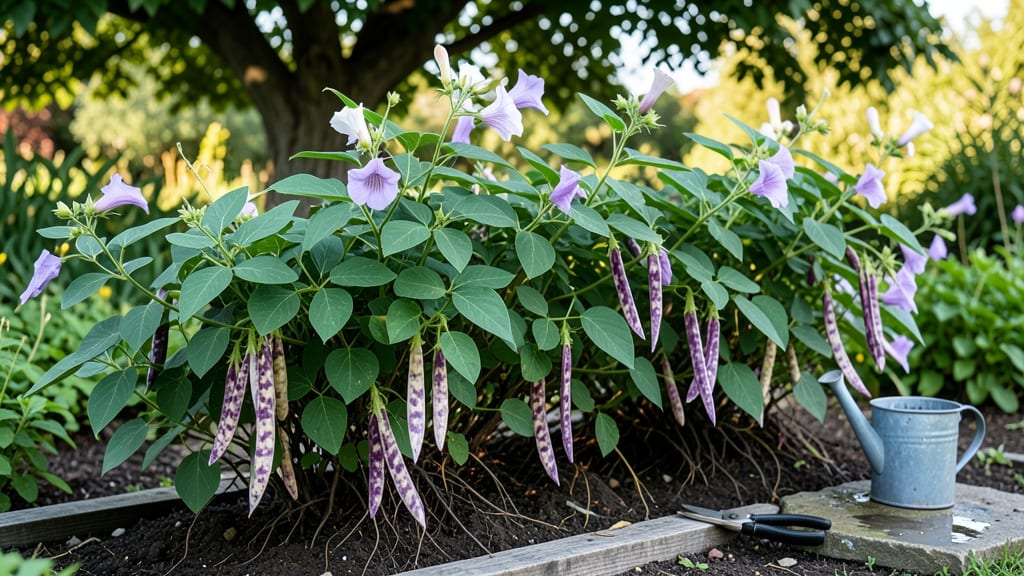 Hyacinth Bean Vine Growing Guide: Climbing Beauty With Edible Flowers in 90 Days